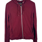 Victoria's Secret Sport Women's Zip-Up Hoodie Burgundy Size XS Photo 0