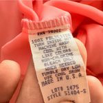 Vintage short sleeve shirt button front / long pants outfit golden girls blanch Pink Size L Photo 2