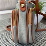 ENTRY VALENTINA 🔥 Italian Grey Leather 4 
Crossbody Bag Photo 4