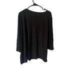 Ralph Lauren Lauren () Black 3/4 Sleeve Women's Top, A15 Photo 2
