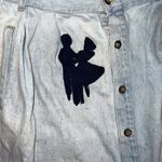 Gloria Vanderbilt Fabulous Vintage 1980s  Denim Square Dancing Skirt! Photo 1