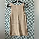 Liz Claiborne Women's Cream knitted Tank top size medium Photo 7