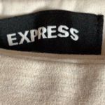 EXPRESS Size 10L Cream Dress Pants With Front & Back Pockets. Preloved Photo 4