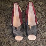 Toms  Vassar earth tone color block cork wedges Photo 3