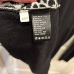 August Silk  Heritage Black‎ Leopard Cardigan size XL Photo 5