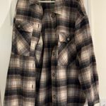 Wild Fable  Shacket Plaid Oversized Photo 0