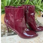 Who What Wear  size 8 deep red heel boots Photo 8