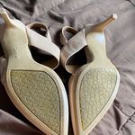 Calvin Klein Beige Patent Slingback Heels Photo 13