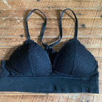 Victoria's Secret Victoria’s Secret black Lacy XS no wire bralette Photo 0