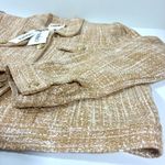 L'Agence Kasey Tweed Crop Jacket Large Bone Multi NWT Photo 11