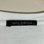 Wildfox Bow V-Neck Sweatshirt Photo 5