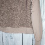 UpWest Women’s Utility Sherpa Bomber Jacket Pink Size M Photo 8