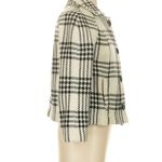 Gap Vintage 06  Black & White Houndstooth Wool Blazer Classic Plaid Size Small S Photo 2