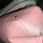 Tory Burch Pink Tote Bag with Signature Logo satchel Barbie, staple piece Photo 7