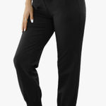 Grace Karin  Pants Black High Waist Tie Waist Tapered Ankle Pockets Sz S NWT Photo 0