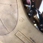 American Eagle black strapy studded faux leather buckle strap sandals 9.5 Photo 4