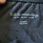 Soft Surroundings Soft Surr gray flowy elevated basics M cozy loungewear pants Photo 1