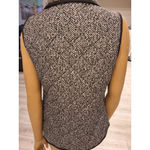 Cambridge Dry Goods Womens Puffer Quilted Vest Zip Front With Pockets Size M Blue Size M Photo 6