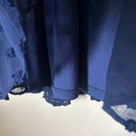 JODIFL  Women’s Navy Blue Short Dress Sz Medium Long Sleeve Photo 6