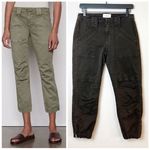 frame denim •FRAME• Banded Bottom Trapunto Moto Pant in Washed Mahogany Size 26 Photo 1