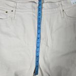 J.Crew Slim Wide Leg Cream Cotton Blend Pants Size 37 NWT Photo 8