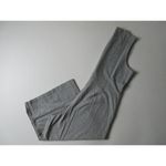 Eileen Fisher NWT Speckled Organic Cotton Jumpsuit in Moon Gray Crop Jumper XL Photo 5