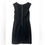 Sandra Darren  Monochrome Houndstooth Midi Dress Photo 2