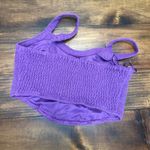 Japna  Small Purple Crop Top Corset Style Photo 1