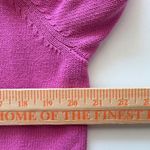 Ralph Lauren Lauren  Women's XL Pink Cotton Knit 3 Button Accent‎ Collar Sweater Photo 4