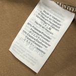 Madewell  Dress Women's Small Velvet Balloon Sleeve Shift Gold Velour Holiday Photo 3