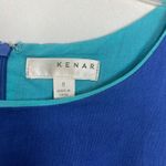 Kenar  Linen Blue Sleeveless Dress Size 8 Natural & Breathable Photo 1