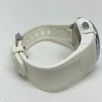 Marathon women digital watch 34mm silver white tone plastic band running Photo 6