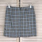 love on a hanger  Mini Skirt Plaid Blue Multi-9 Photo 1