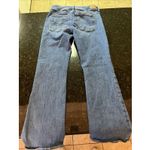 American Eagle  Kick Boot Jeans Sz 12R Womens Blue Denim Stretch Y2K Style Bootcu Photo 4