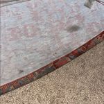 Peruvian Connection  Art Print Abstract Jersey Sleeveless Maxi Dress Rust Red XS Photo 7