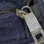 Yathra Wool Bhutan Handmade Shoulder Tote Bag Top Double Handles Abstract Women Blue Photo 7