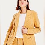 Dear John  Heather Color Corduroy Jacket Blazer Sunset Gold | Size Small Photo 0