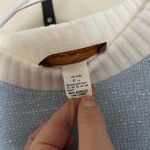 vintage 90s 1990s 80s 1980s retro Christmas holiday Pink blue sweater large Photo 3