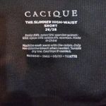 Cacique NWT Shape by  The Slimmer Ultra High Waist Shorts 26/28 Shapewear Black Photo 4