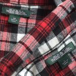 Wild Fable Red Black Plaid Sleeveless Button Flannel Top New Photo 5