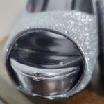 Jacqueline Ferrar  Silver High Heels Size 8.5 Silver Open Toe Platform Heels Photo 4