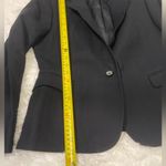 Vintage Redwood & Ross navy blue pinstripe suit set jacket skirt woman’s 14 Size L Photo 5