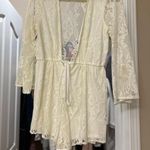 Show Me Your Mumu Beautiful Lace Bridal Romper / Honeymoon Photo 4