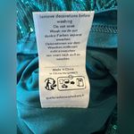 Grace Karin XL Green Sequin Cocktail Dress Asymmetrical Wrap Waist Holiday Party Photo 12