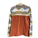 Simply Southern WO SIZE LARGE AZTEC AND RUST FLEECE SHIRT GOOD CLEAN CONDITION Photo 8