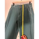 Gap NWT High Rise 90's Loose Carpenter Pants June Bug Green Sz 4 Photo 6