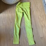 Alala  Lime Green Ribbed Leggings Photo 2
