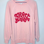 Wildfox Coffee & Sunshine Pullover Size S Photo 0