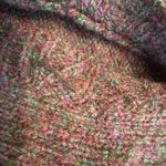 Cambridge Dry Goods 100% Wool Cardigan Sweater Small Vintage Colorful Knit Purple Photo 5