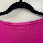 Eileen Fisher 's A-line Dress Asymmetrical Hem Pink Hemp Cotton Size Medium Photo 3